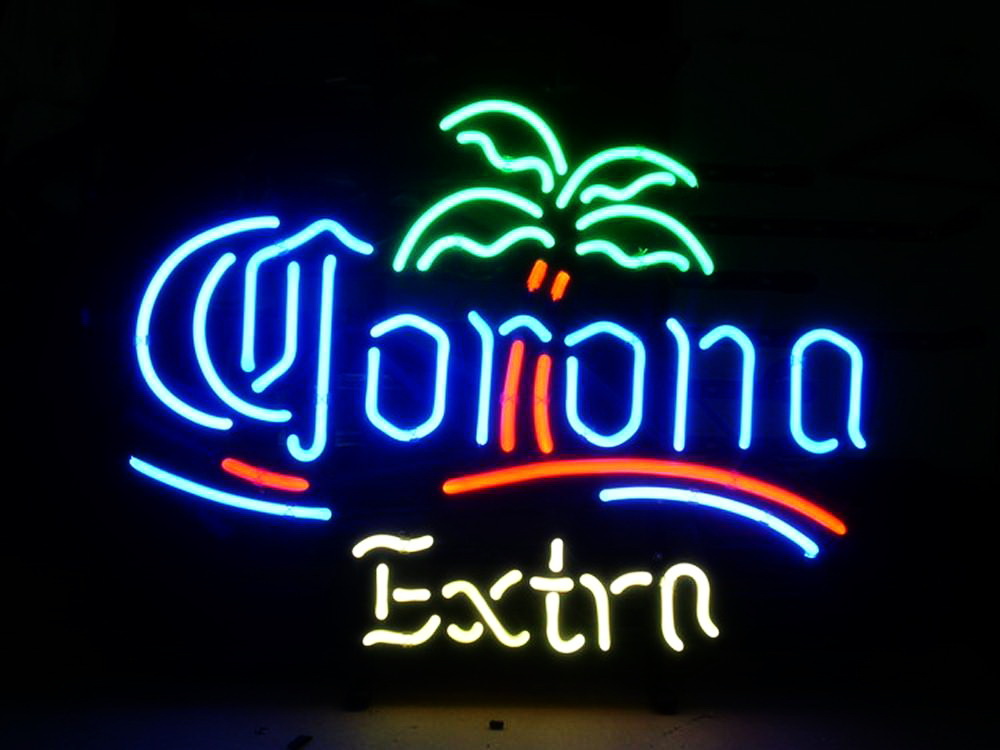 Corona Extra Palm Tree Neon Sign